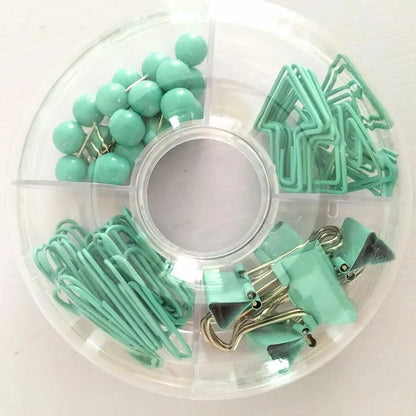 Sticky Note Tabs Set Combines Sticky Notes with Office Rubber Bands & Paper Clips Stay Productive & Prepared with Paper Notes That Brighten Your Desk Fun Gift for Students & Professionals