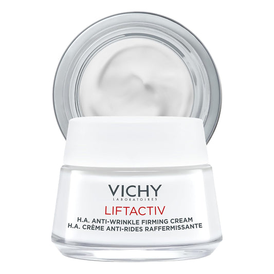 Liftactiv H.A. Anti-Wrinkle Firming Cream, anti Aging Face Cream with Vitamin C & Hyaluronic Acid, Smoothing & Firming for Wrinkles, Visibly Plumps Skin & Improves Radiance