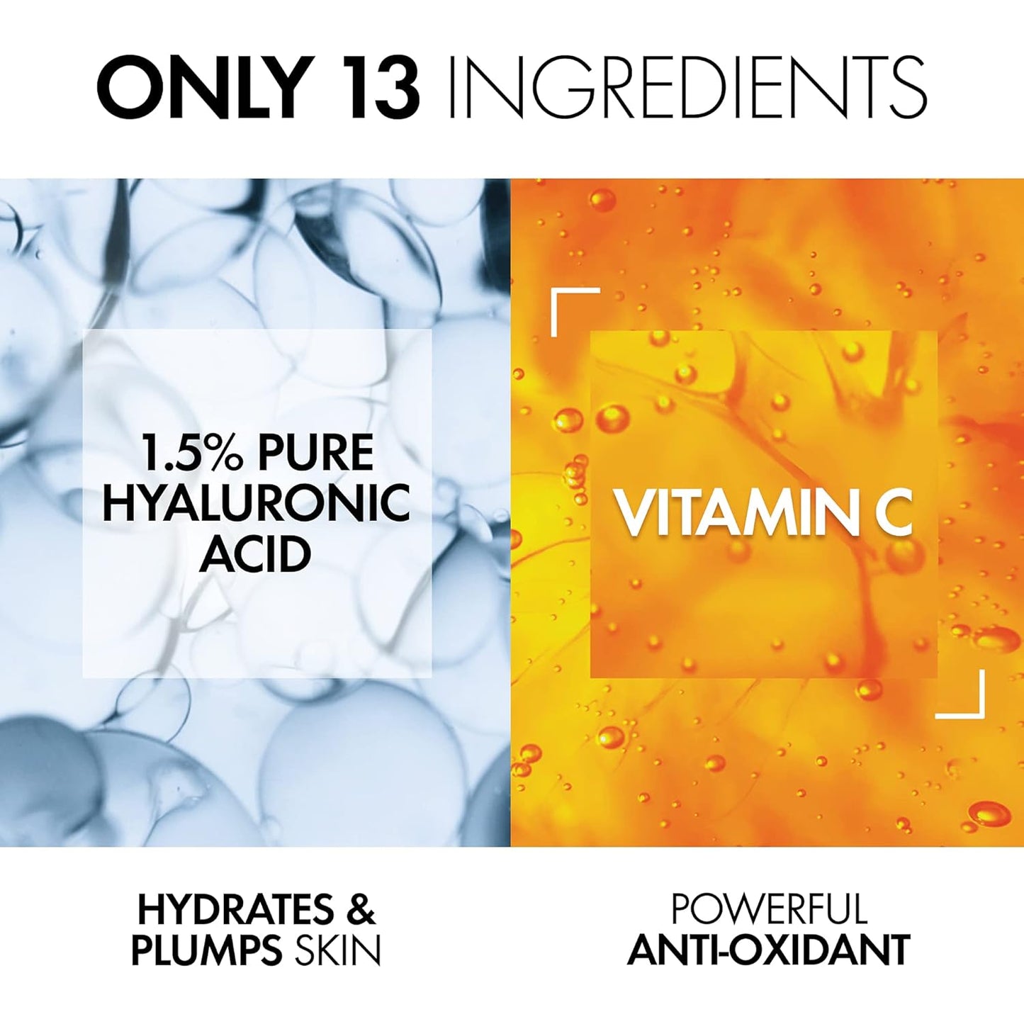 Liftactiv H.A. Wrinkle Corrector, Hyaluronic Acid Serum for Face, 1.5% Hyaluronic Acid + Vitamin C, Hydrating Serum, Plumping & Firming, anti Aging Serum for Wrinkles & Fine Lines
