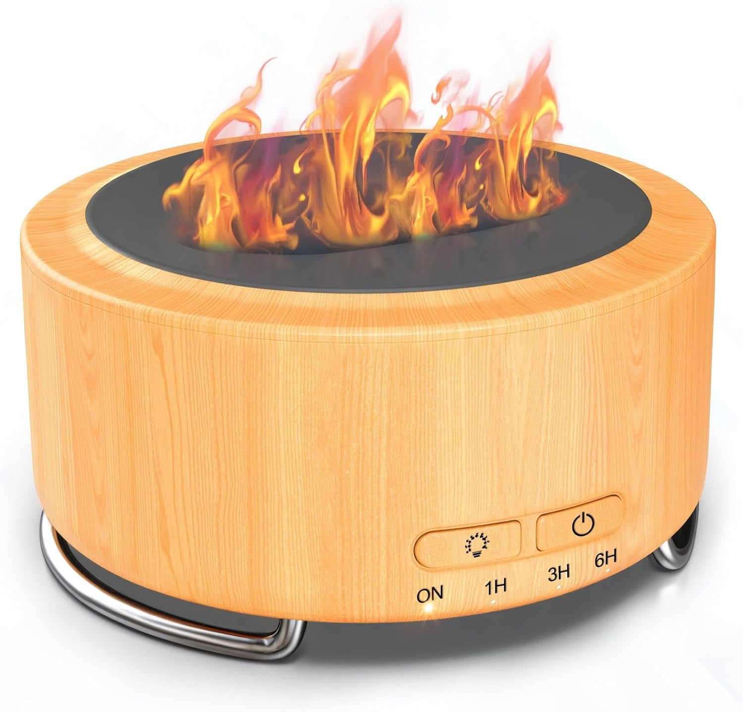 Essential Oil Diffuser for Home: 500ML Aroma Diffuser for Hotel Office Yoga Room - Humidifier with 9 Colors LED Night Light for Kids/Women Home Relaxation, Lemon Yellow