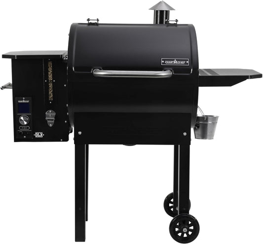 Smokepro DLX Pellet Grill W/New PID Gen 2 Digital Controller - Black